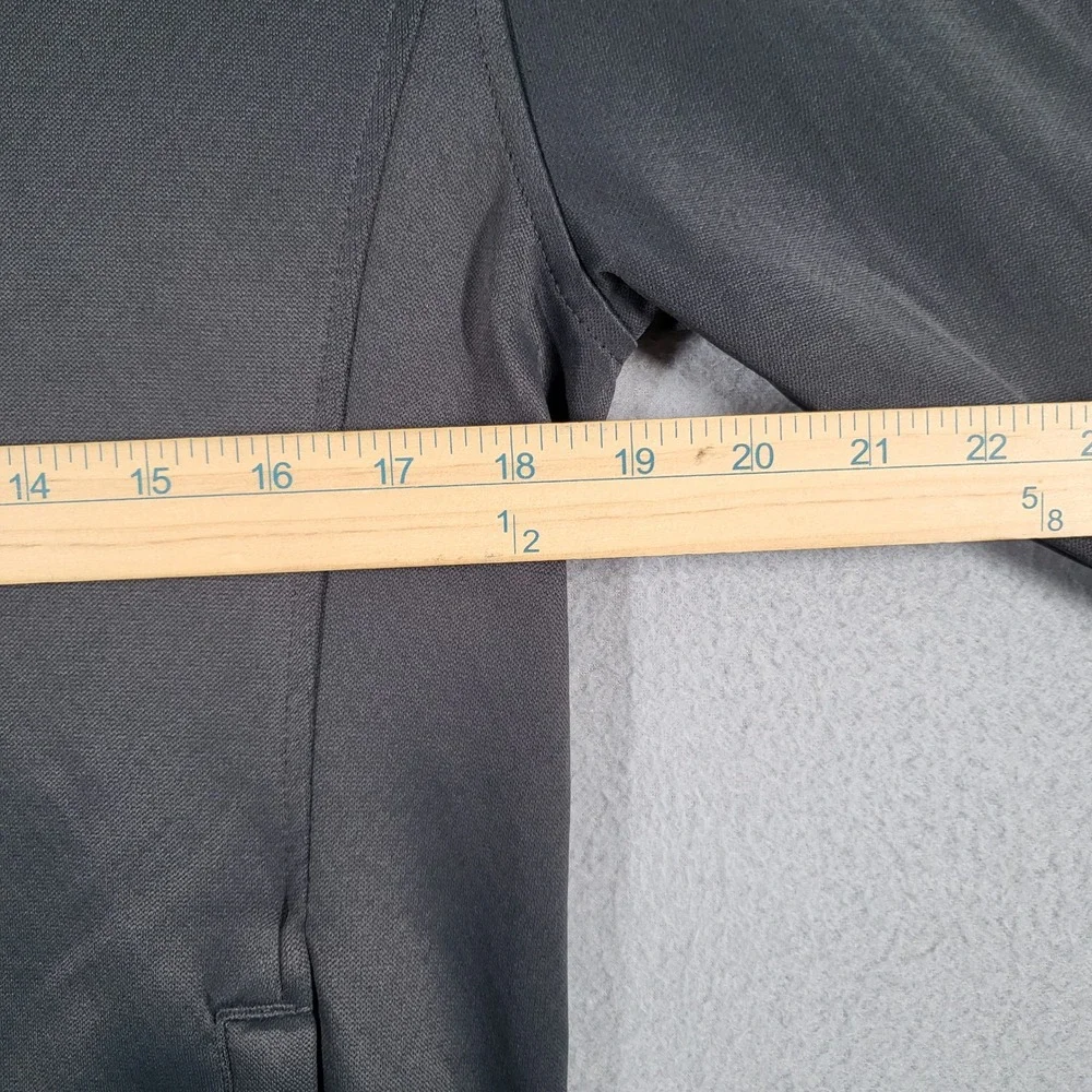 Nike Track Jacket Men's M‎ Gray Dri-Fit Full Zip Athletic Sportswear